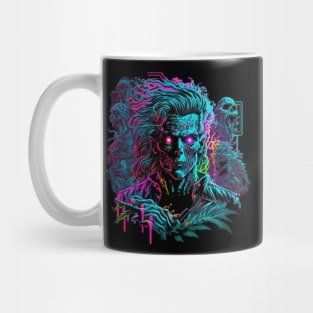 Synthwave Zombie Mug